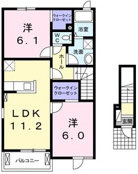 益生駅 徒歩28分 2階の物件間取画像